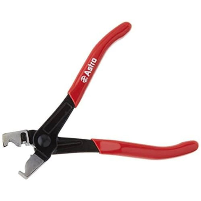 Astro Pneumatic Tool Astro 9406F Hose Clamp Clic-R Collar Pliers, Red - Image 1