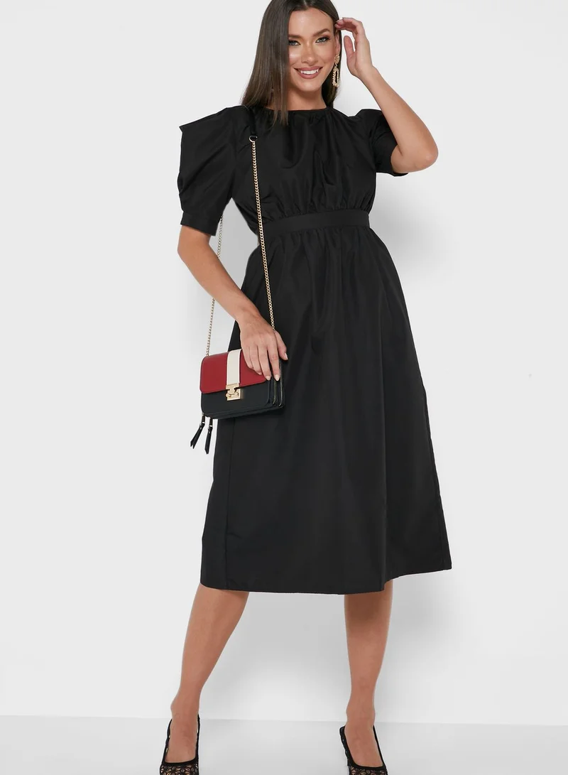 ELLA Puff Sleeve Dress