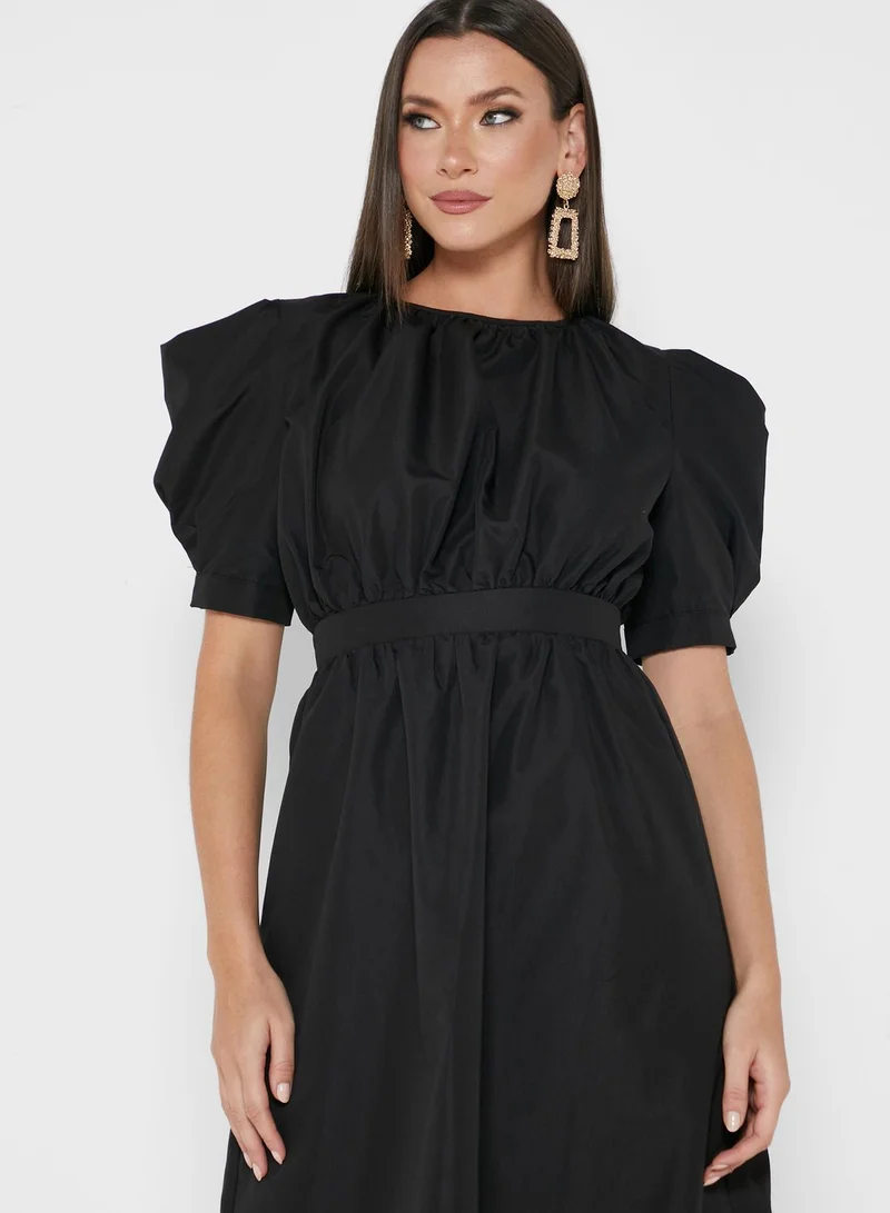 ELLA Puff Sleeve Dress