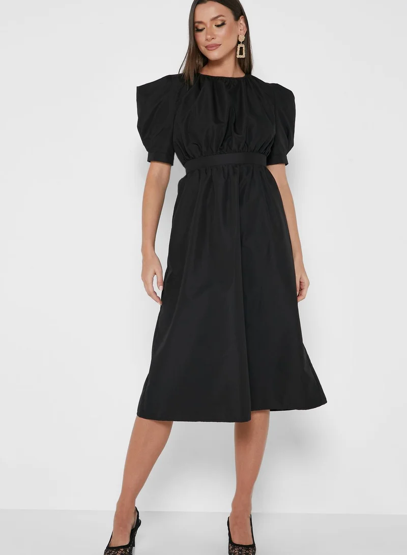 ELLA Puff Sleeve Dress