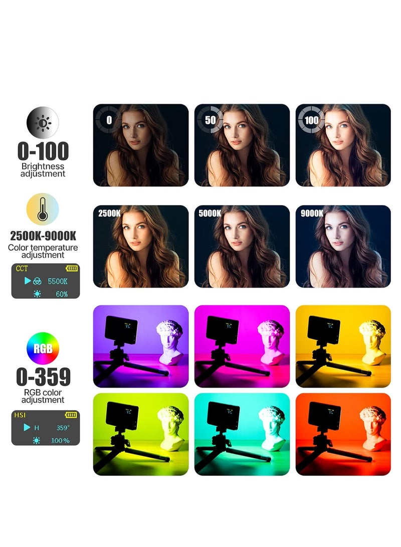 مصباح فيديو LED RGB VL120 - Image 2