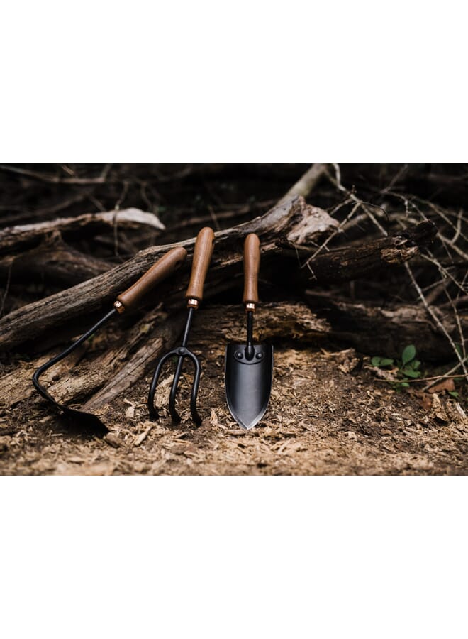 BareBones - Square Hoe - Walnut/Black - Image 2