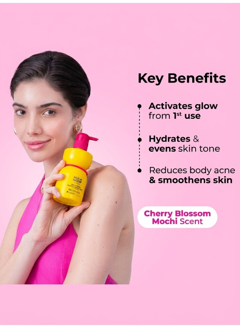 Foxtale De-Tan Brightening Body Wash | Glycolic Acid & Niacinamide for Glowing Skin | Removes Tan & Evens Skin | 6+ hrs odour control | SLS-Free | Body Wash for Women & Men | All Skin Type | 250 ml - Image 2