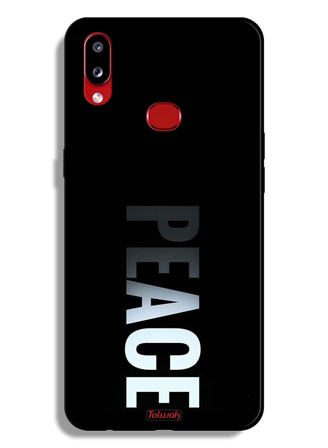 Tolwak Samsung Galaxy A10s Protective Case Cover Peace - Image 1