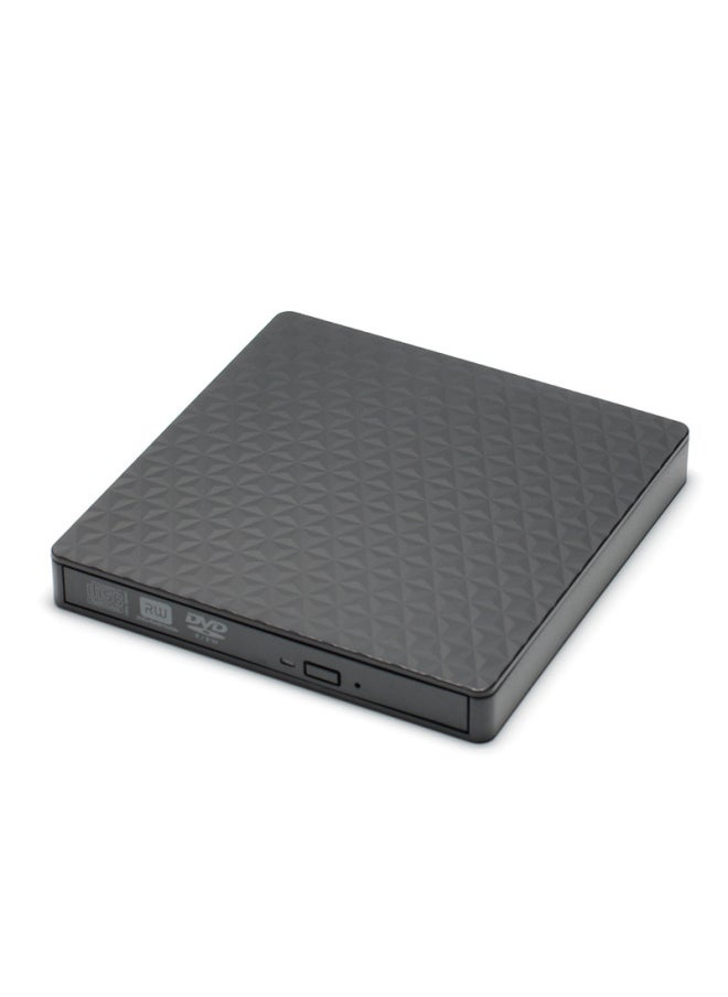 Generic - External USB Drive Burner CD/DVD RW Burner Desktop Notebook Mobile Optical Drive Box Production Factory-Color:DVD Without Burning - Image 1
