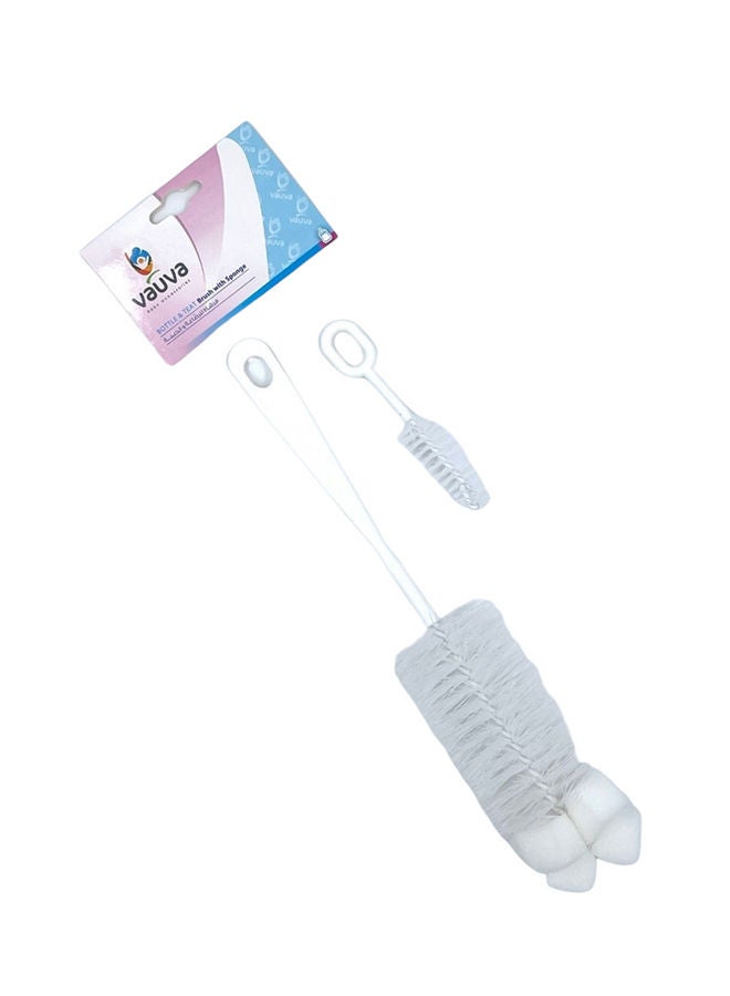 فوفا مجموعة فرشاة تنظيف زجاجة الرضاعة - Image 5