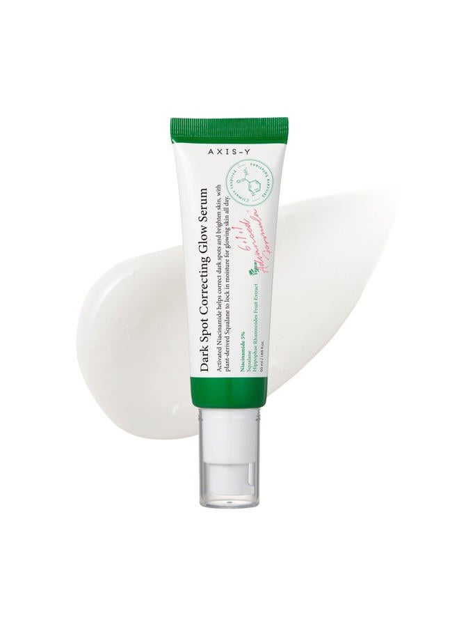 AXIS-Y سيروم تصحيح البقع الداكنة - علاج 5% نياسيناميد للبقع الداكنة، وإزالة العيوب والنمش - سيروم نياسيناميد نباتي للعناية بالبشرة الكورية لجميع أنواع البشرة - 1.69 أونصة سائلة. - Image 1