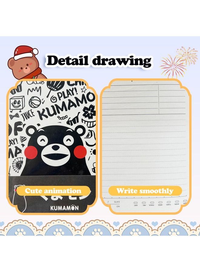 XIANGYU 5-Piece Portable Notebook School Cute Daily Planner - Image 2