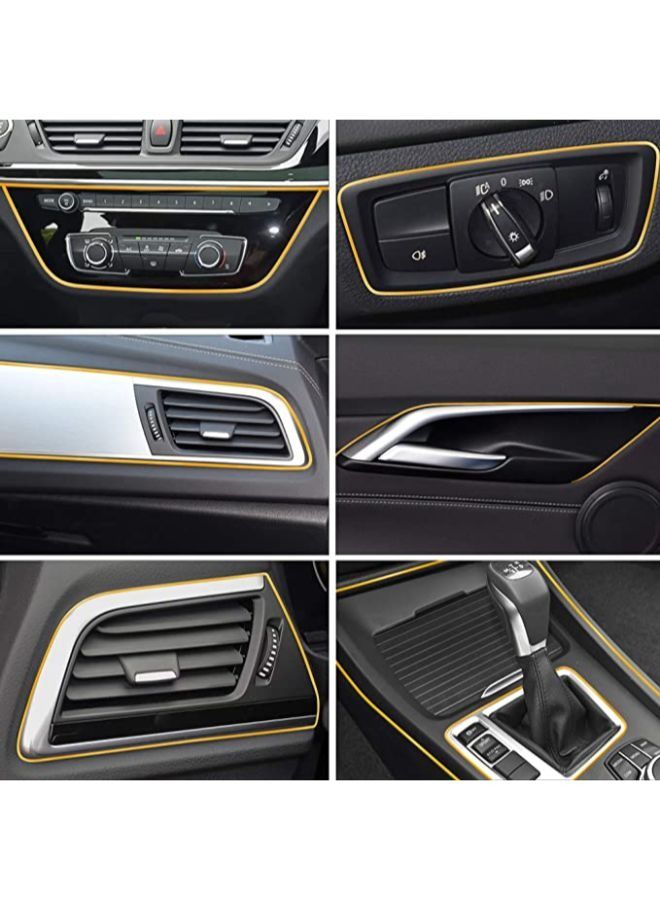 5M Car Interior Moulding Trim Strips Automobile Exterior Decoration Moulding Trim Line Dashboard Decorative DIY Flexible Strip - Image 5