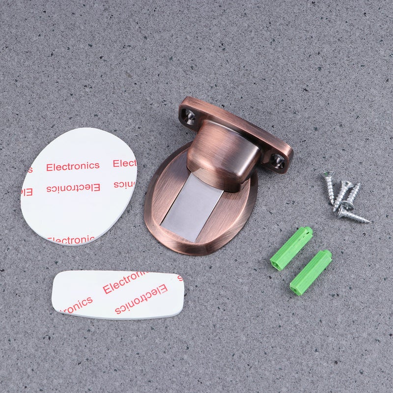 Magnetic Stainless Steel Door Door Stop Door Door (Red Bronze) - Image 3