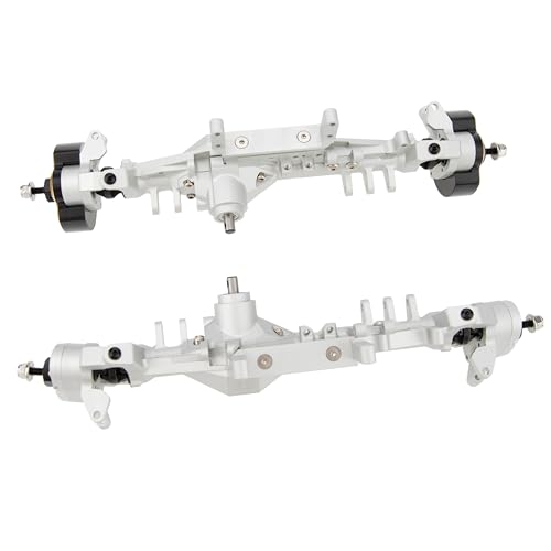 MEUS RACING Cheat Code Capra 1.9 ISO Axles Kit for Axial Capra 1.9 4X4 and DIY SCX10 SCX10 II Upgrades (4WS-Silver) - Image 5