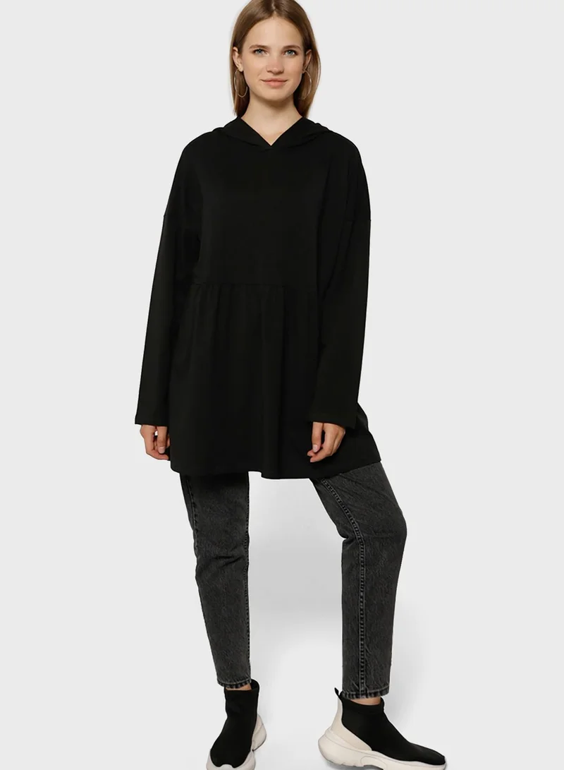 Alia by modanisa Long Sleeve Hoodie