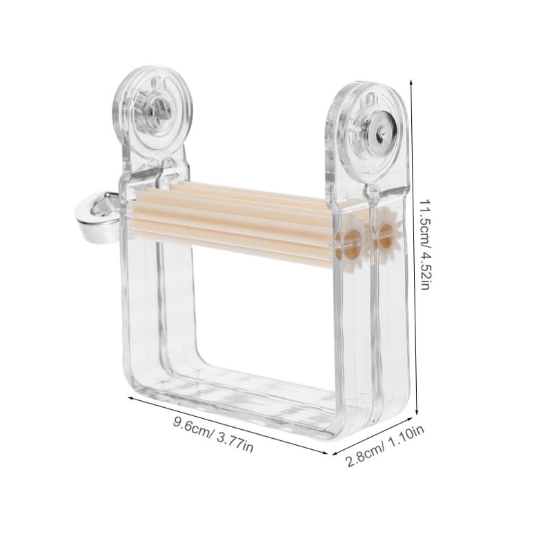 Plastic Manual Toothpaste Squeezer Compact Rotating Tube Press Tool For Cosmetics - Image 3