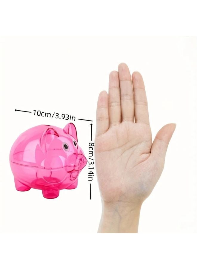 Orange Piggy Bank 3 14x3 93in Playful Design Savings Box For Kids And Adults Unique Gift - Image 5