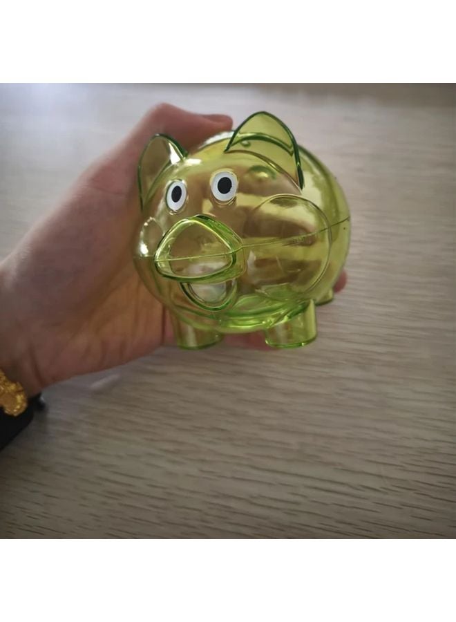 Orange Piggy Bank 3 14x3 93in Playful Design Savings Box For Kids And Adults Unique Gift - Image 3