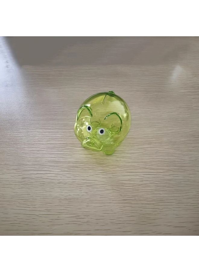 Orange Piggy Bank 3 14x3 93in Playful Design Savings Box For Kids And Adults Unique Gift - Image 2