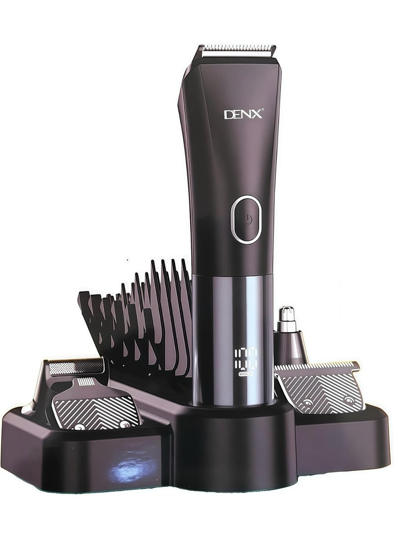 Denx Rechargeable Hair Clipper & Beard/Nose/Ear Trimmer DX1366 - Image 1