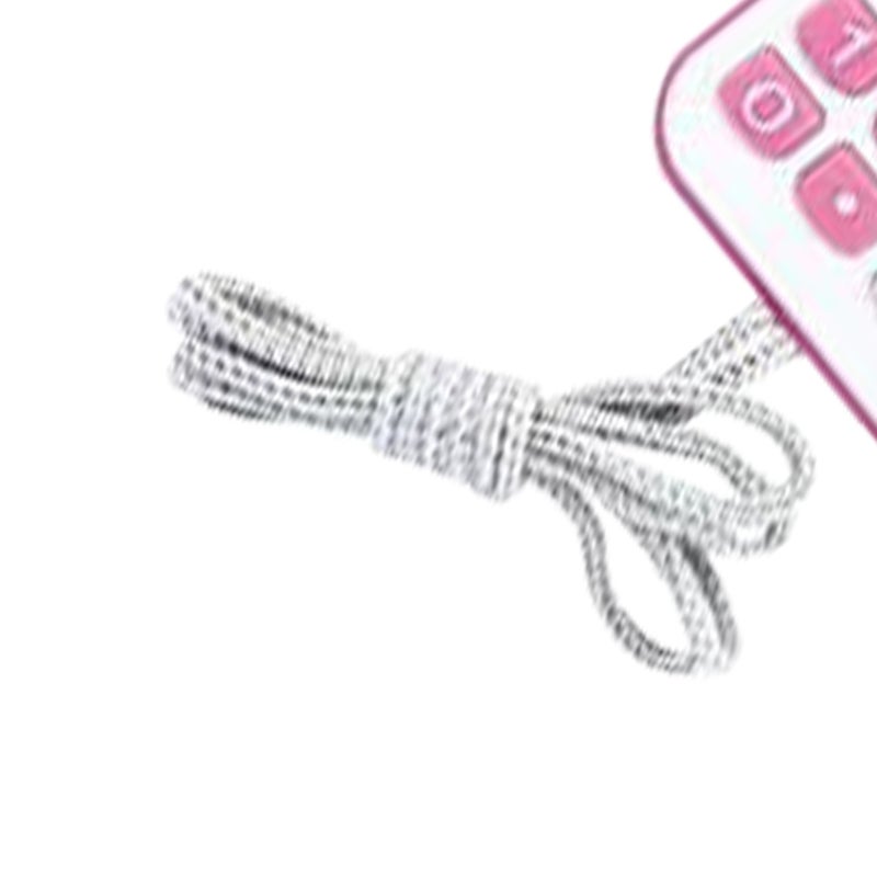 Pocket Calculator Mini Small Portable for Students School Office Supplies with Rope Pink - Image 5