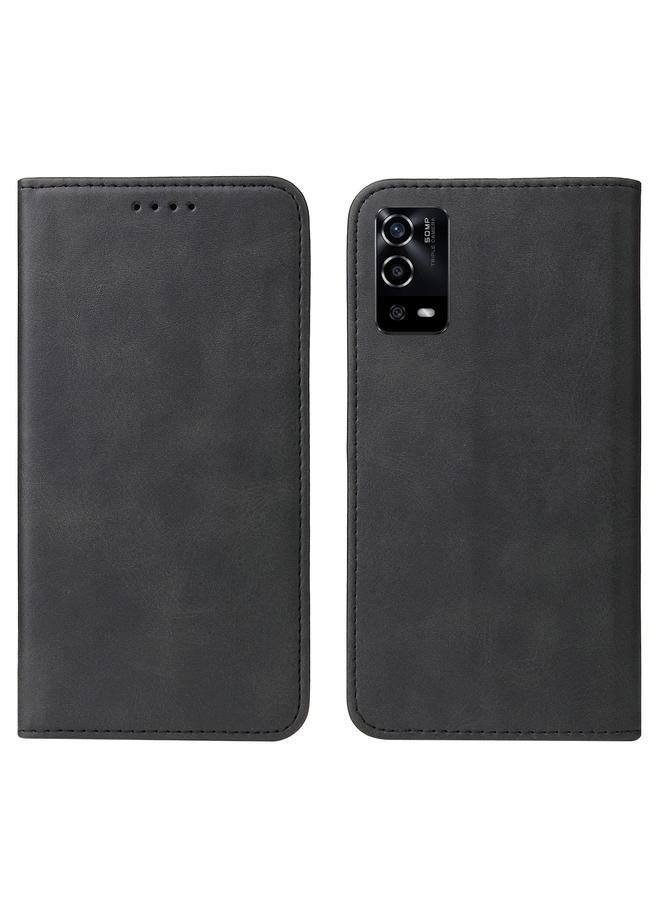 S-TOP Case For OPPO A55 Magnetic Closure Leather Phone Case - Image 2