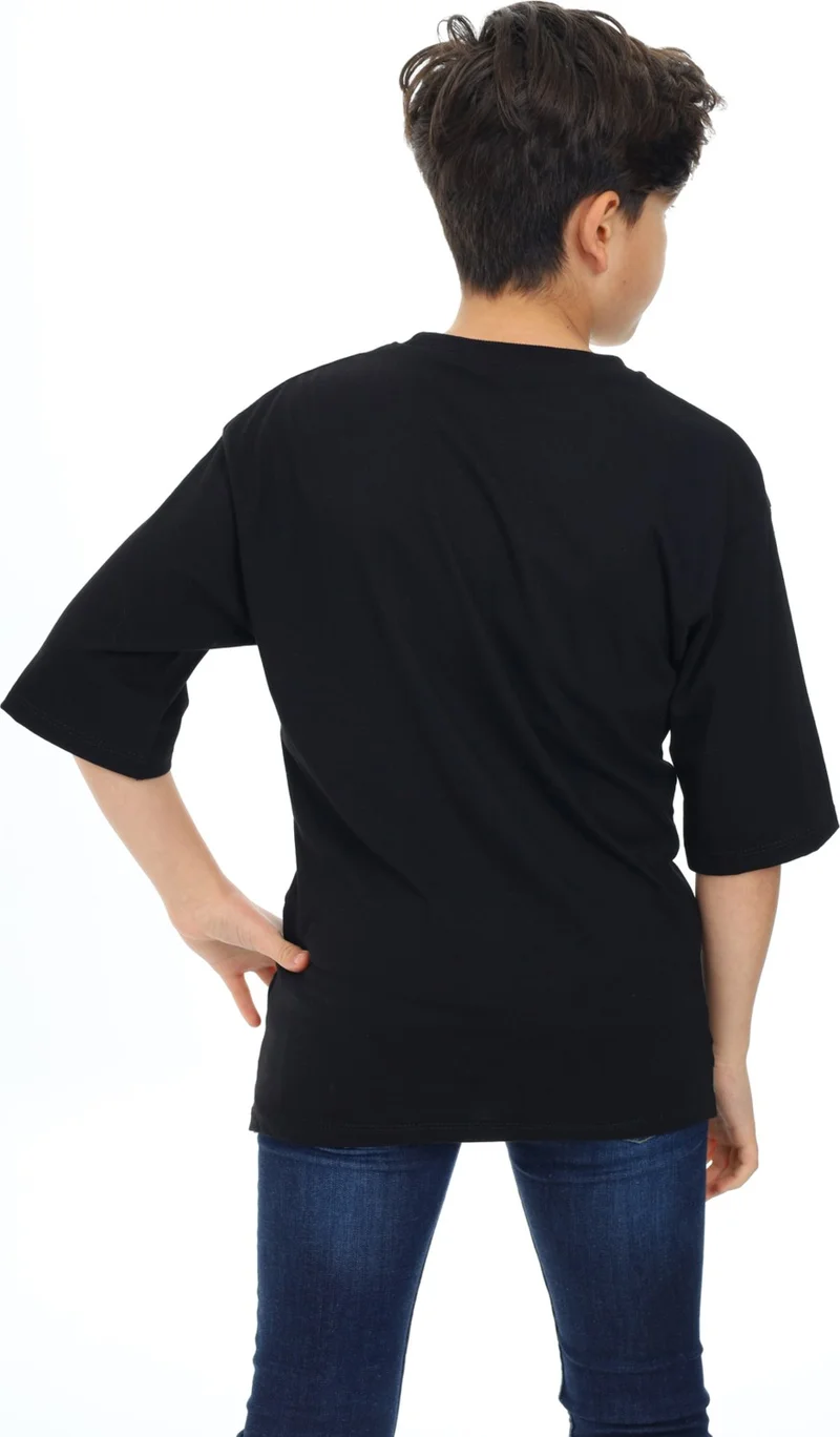 انجلوس جيرلز Boy Garni Detailed Printed T-Shirt 9-14 Years LX7083