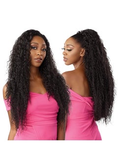 Sensationnel Sensationnel Instant weave half wig - 20 synthetic blendwig adjustable drawstring for seamless hair blending (1B OFFBLACK) 