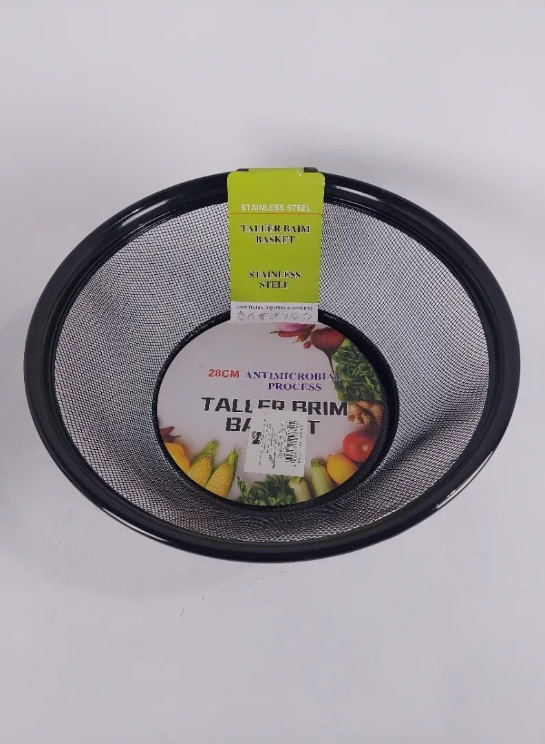 طقم مصفاة لوكس عالي الجودة 3 قطع 3 مقاسات 22...25...28... اسود اللون - Image 4