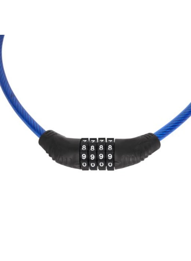 Epsilon EPSL1622 12 x 650mm Bicycle Combination Cable Lock - Keyless Resettable Anti-Theft Security Lock, Flexible Bike Cable for Cycles, Scooters, Strollers & Outdoor Equipment, Blue - Image 2