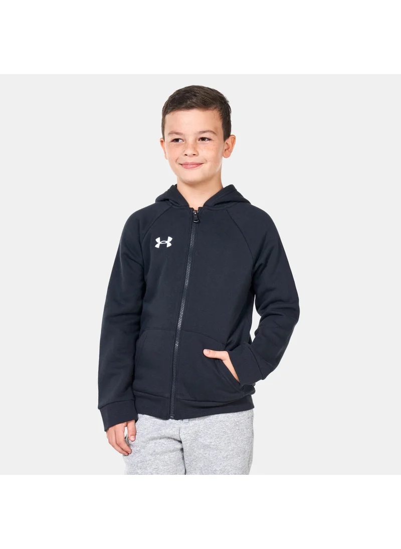UNDER ARMOUR Kids' UA Rival Fleece Full-Zip Hoodie (Older Kids)