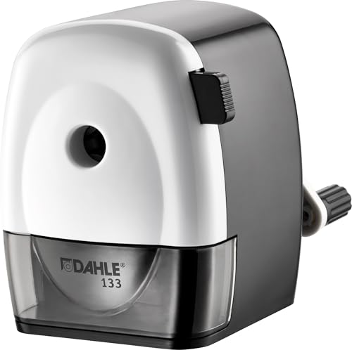 Dahle 133 Pencil Sharpener with Automatic Cutting System, Adjustable Point, Accepts Standard Graphite or Oversized Artist Pencils (Special Edition) - Image 1