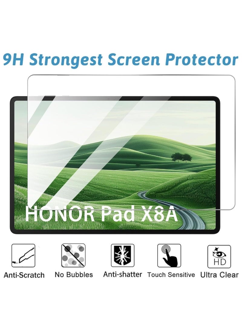 General [2 Pack] Tempered Glass Compatible with Honor Pad X8a 11 inch 2024, High Transmittance Glass, Shatterproof, Case Friendly, Screen Protector for Honor Pad X8a  - Image 4