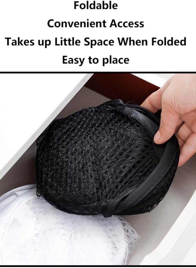 DIOTTI 2 Pack Home Laundry Basket, Foldable Storage Basket - Image 3