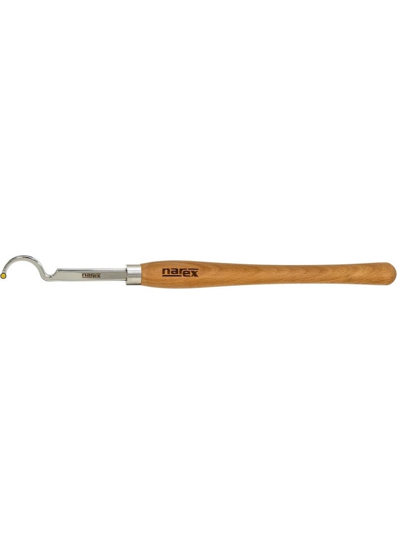 NAREX 819603 Carbide Diamond Tipped Deep Swan Neck Wood Lathe Knife  - Image 1