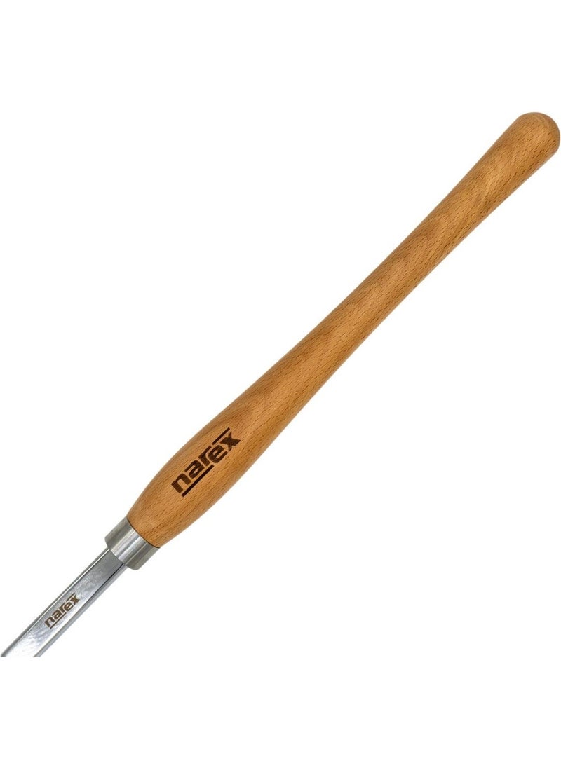 NAREX 819603 Carbide Diamond Tipped Deep Swan Neck Wood Lathe Knife  - Image 4