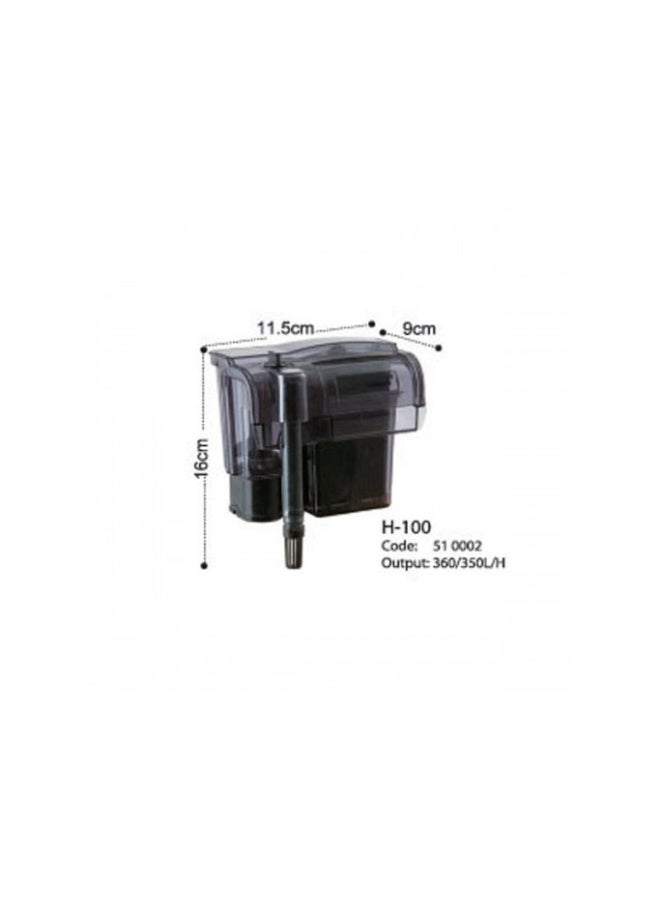 KW Zone Dophin Hanging Filter[Model - FDH100] - Image 2