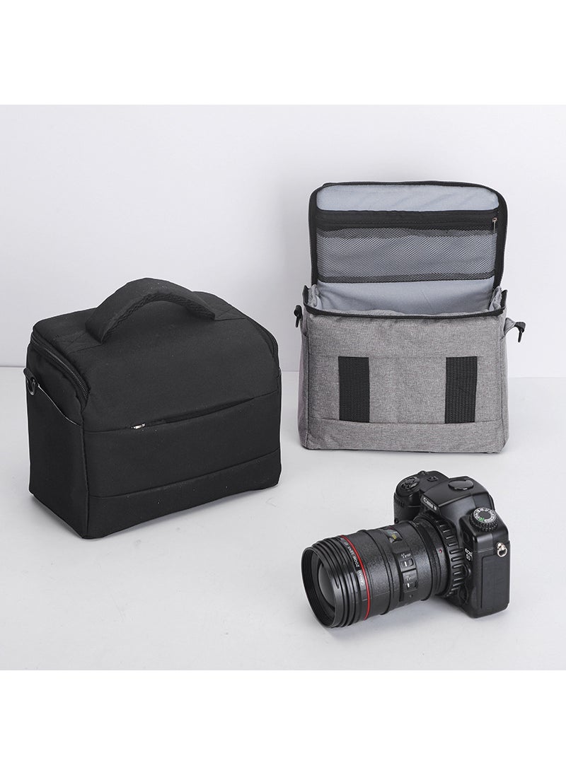 Generic Professional DSLR Camera Bag for Canon Nikon Sony Black [large]] 