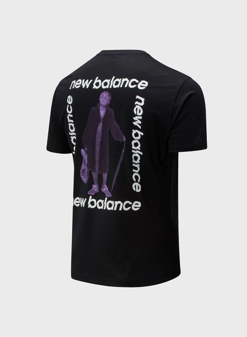 New Balance Essential Lofi Granny T-Shirt