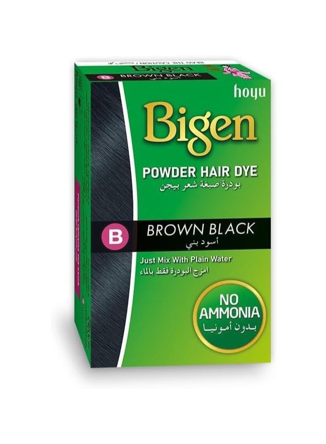 Bigen Powder Hair Dye - Brown Black B