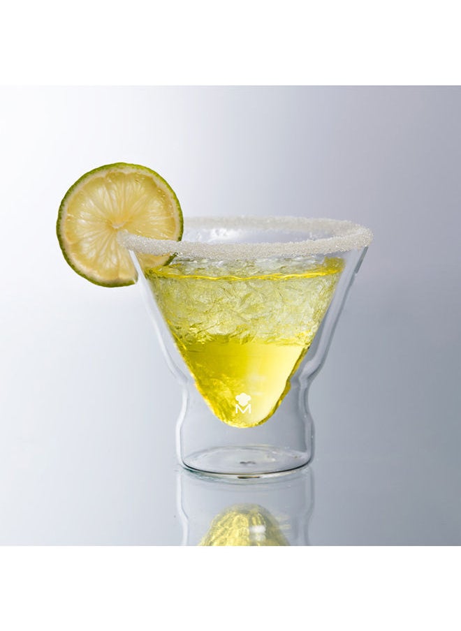 MasterPro MIXOLOGY DOUBLE WALL 2 PC COCKTAIL GLASS SET  - Image 4