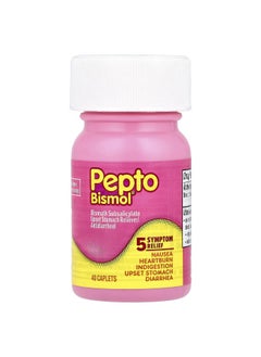 Pepto Bismol Pepto Bismol, Bismuth Subsalicylate, 262 mg, 40 Caplets  - Image 4