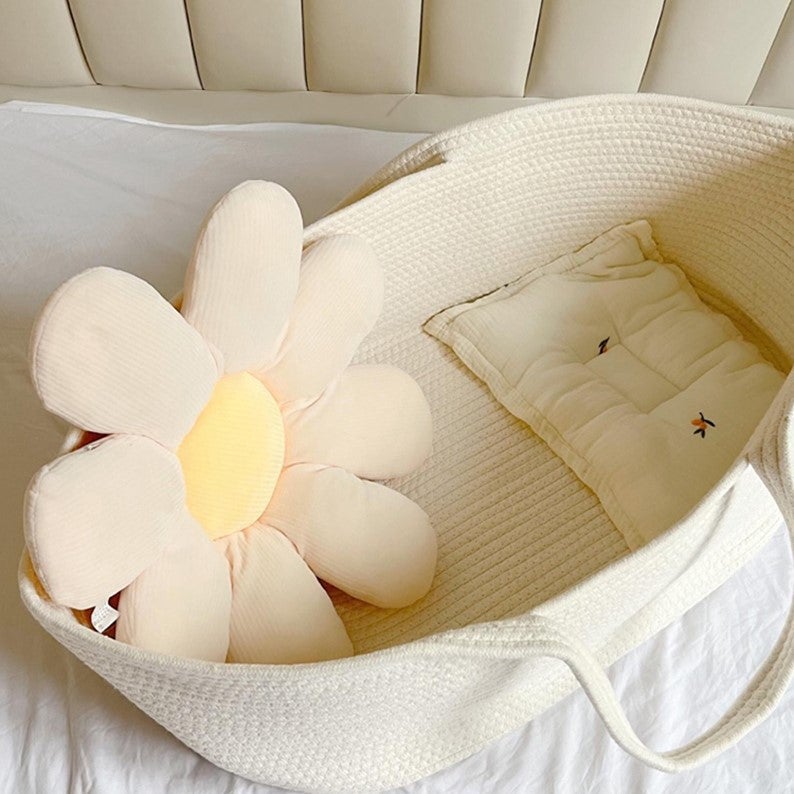 Dropshipping Baby Basket, Portable Newborn Basket, Baby Hand Basket, Cotton Rope Woven Baby Basket, Cradle - Image 1