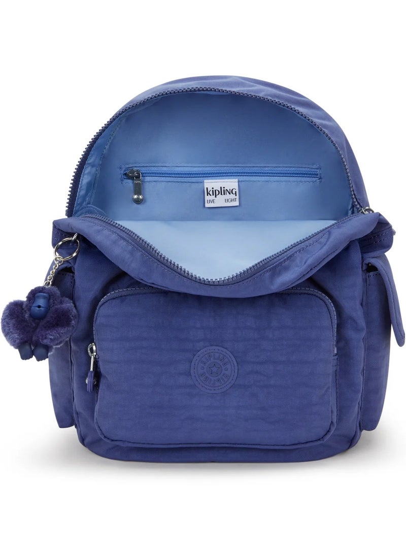 كيبلينغ حقيبة ظهر صغيرة نسائية سيتي باك - أزرق محيطي - Image 3