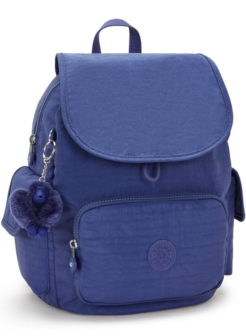 كيبلينغ حقيبة ظهر صغيرة نسائية سيتي باك - أزرق محيطي - Image 4