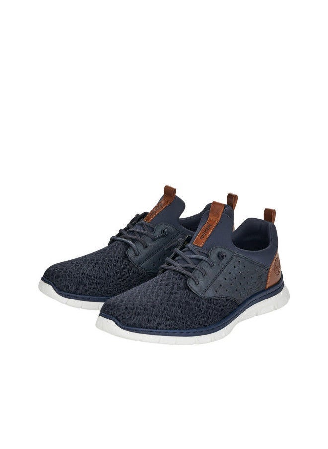 rieker - Rieker Mens Casual Shoes B4867-14 Almada Navy 116-1133 - Image 1