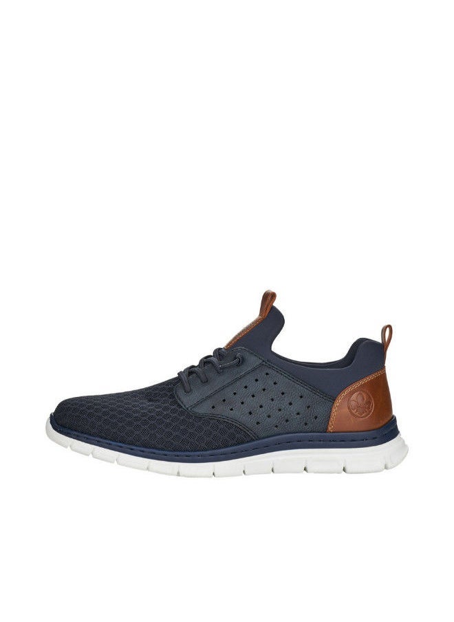 rieker - Rieker Mens Casual Shoes B4867-14 Almada Navy 116-1133 - Image 1