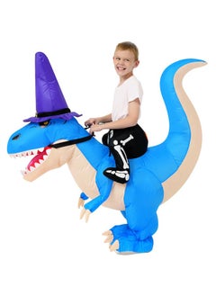 Max Fun Dinosaur Costume Kids Inflatable Dinosaur Halloween Costume For Boys Girls Funny Blow Up Costume For Halloween Party Cosplay  - Image 4
