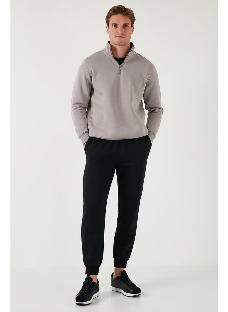 Buratti Cotton Regular Fit Normal Waist Pocket Sweatpants Men's Sweatpants 5908060 - Image 2