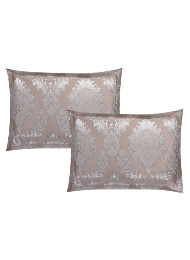 LEVORE - Jacquard Comforter Set With Durable And Soft Fabric Heavy Filling And A Design That Satisfies All Tastes 8 Pieces King Size - Image 1
