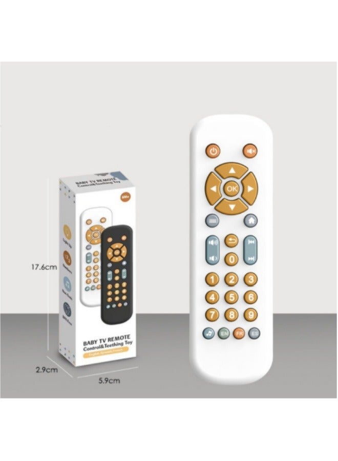 Beauenty Children's TV Simulation Remote Control Toys Music Learning Early Education Educational Remote Control Toys - Image 1