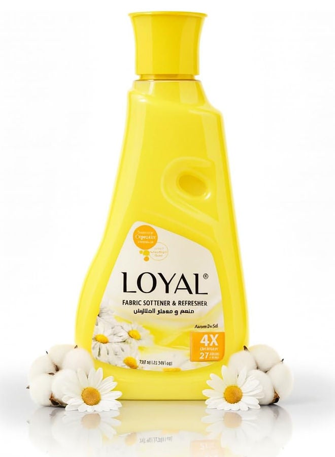 لويال منعم ومعطر أقمشة لويال، برائحة الشمس، 750 مل، أصفر - Image 2