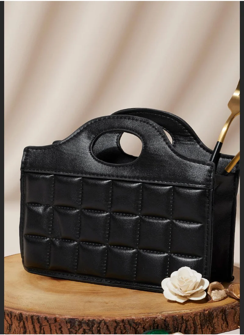 Haute Sauce Quilted Zip Lock Hand Bag